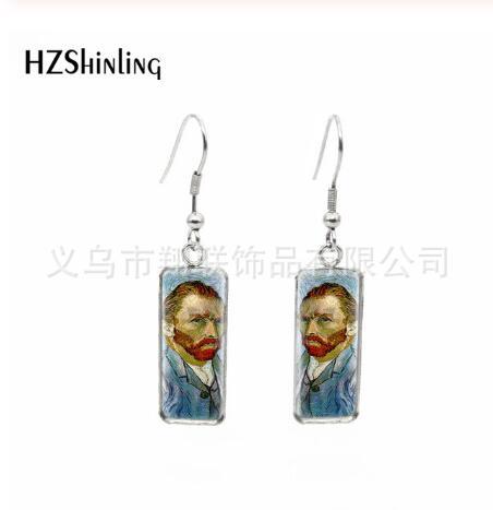 Wholesale Stainless Steel Starry Sky Earrings Cross-Border Jewelry Popular Earrings