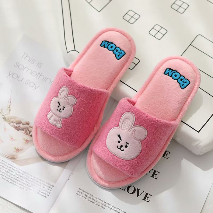 Wholesale Cartoon Home Indoor Fish Mouth Cotton Slippers JDC-SP-FangK001