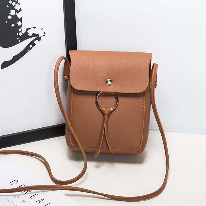 Wholesale Super Hot Crossbody Bag Summer Fashion New Double Layered Vertical Shoulder Bag Mobile Phone Bag Change Women's Bag JDC-SD-QJR004