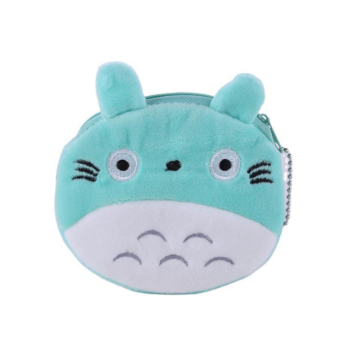 Wholesale Cute Animal Wallet Cartoon Plush Storage Card Bag Children's Handheld Key Bag JDC-WT-RC002