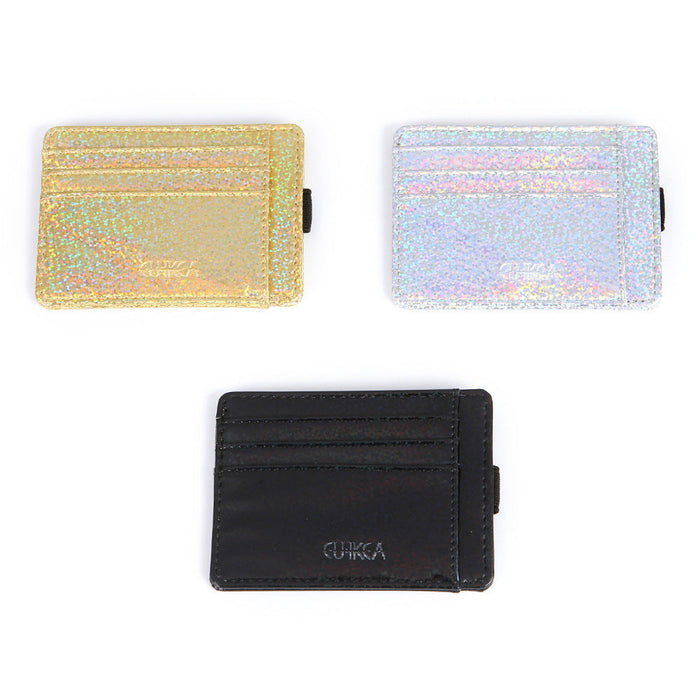 Wholesale Laser Sequin PU Leather Ladies Wallet JDC-WT-KuK001