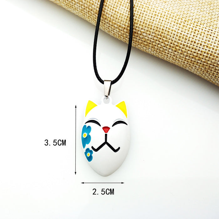 Wholesale Cartoon Mask Keychain Charm
