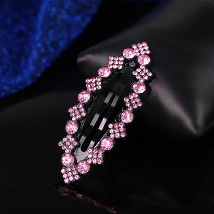 Wholesale Diamond Crystal Alloy Hairpin JDC-HC-GuoQY001