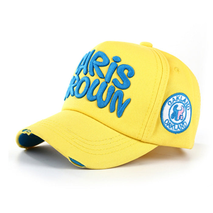 Wholesale Summer outdoor sunshade kids'  mesh baseball cap