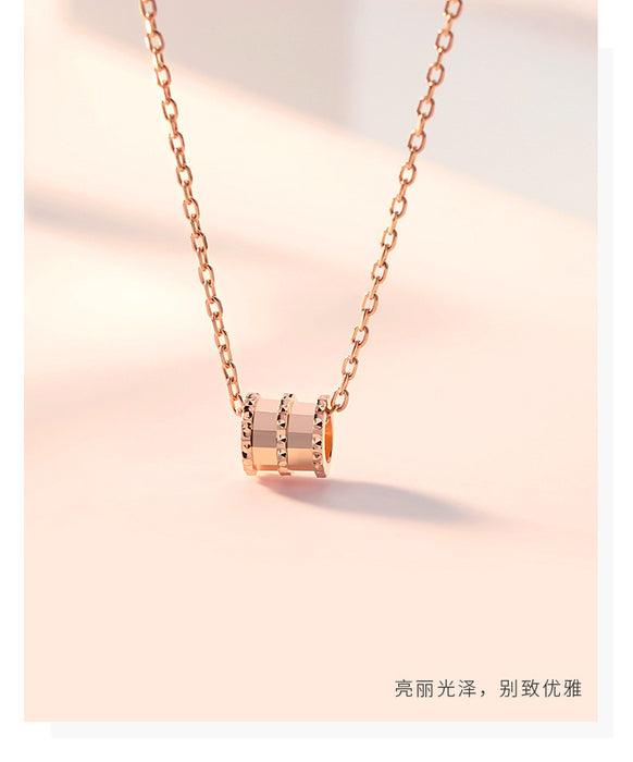 Wholesale Silver jewelry, pure silver necklace, women's niche design, pendant, temperament jewelry