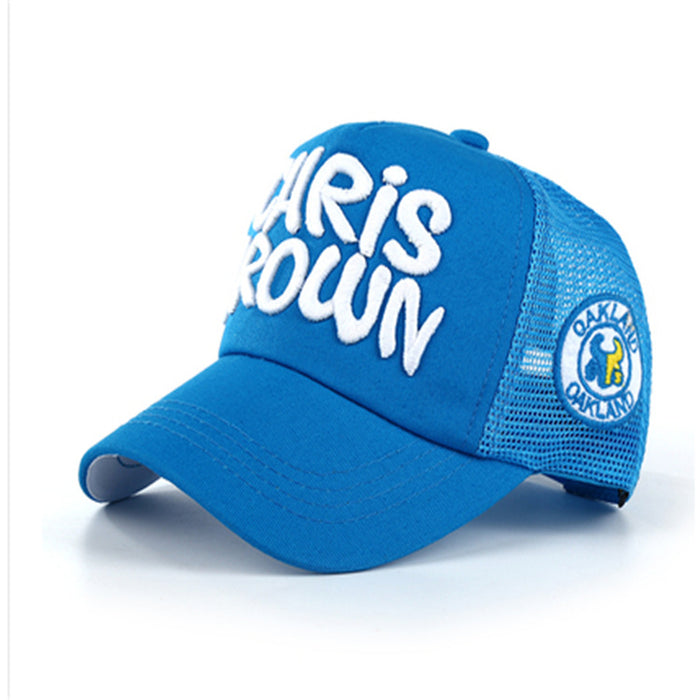 Wholesale Summer outdoor sunshade kids'  mesh baseball cap