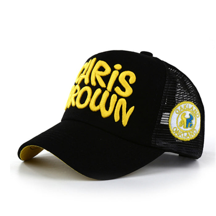 Wholesale Summer outdoor sunshade kids'  mesh baseball cap