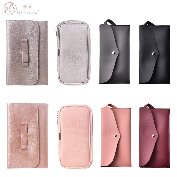 Wholesale Leather Butterfly Zipper Cosmetic Bag JDC-CB-LinCan001