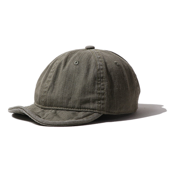 Wholesale Hat casual fashion washed soft top baseball cap simple and versatile small brim duckbill cap