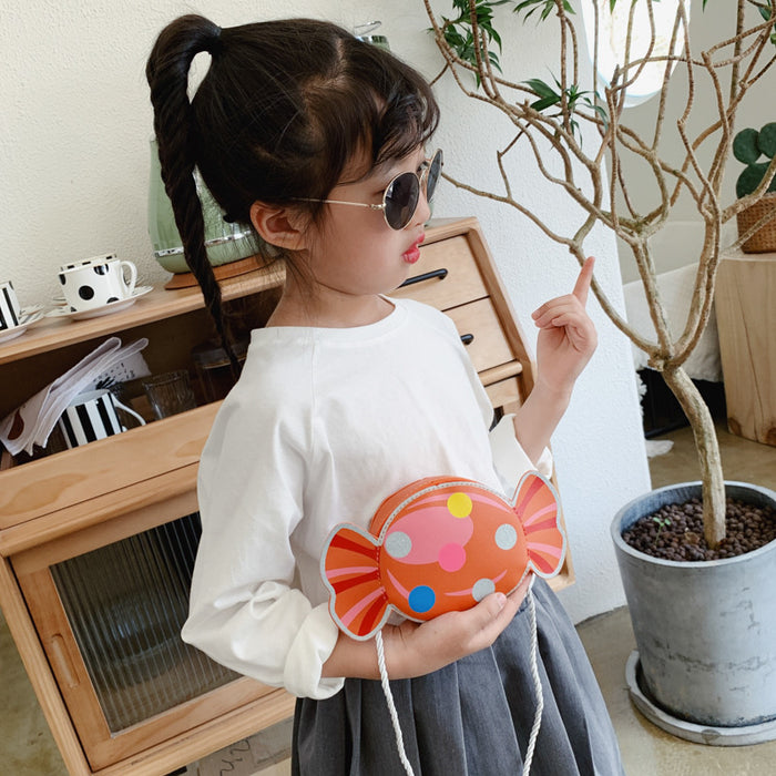 Wholesale Children's bag new shoulder bag cute candy mini crossbody bag cartoon bag