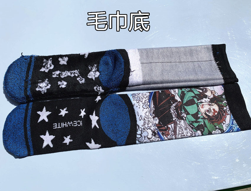Wholesale Polyester Cartoon Towel-soled Stockings JDC-SK-CJMQ001