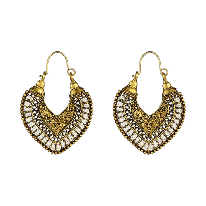 Wholesale   earrings earrings jewelry vintage  hollow carved earrings