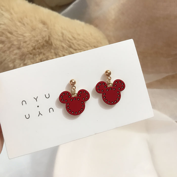 Wholesale Cartoon Cute Bear Earrings