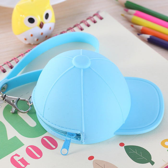 Wholesale Silicone Baseball Cap Coin Purse JDC-WT-YouTu002