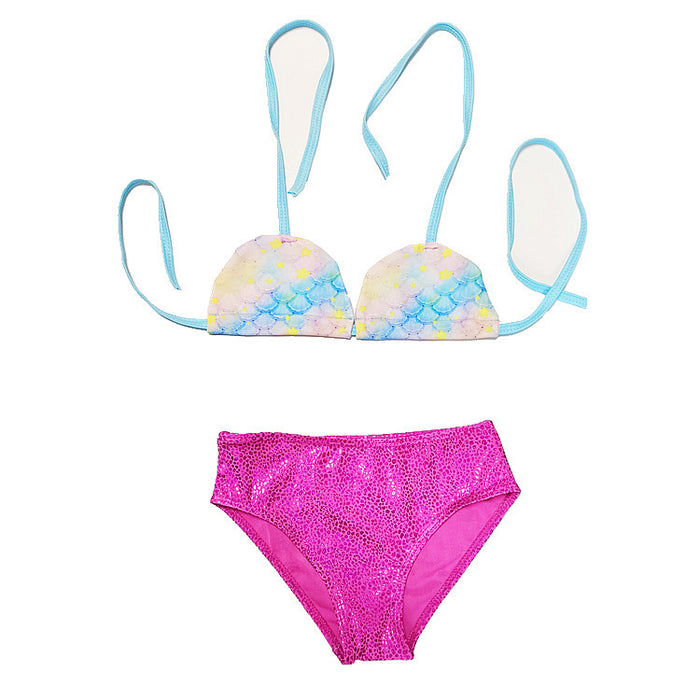 Wholesale Children's swimsuit, girls' swimsuit, cute bikini set, split piece