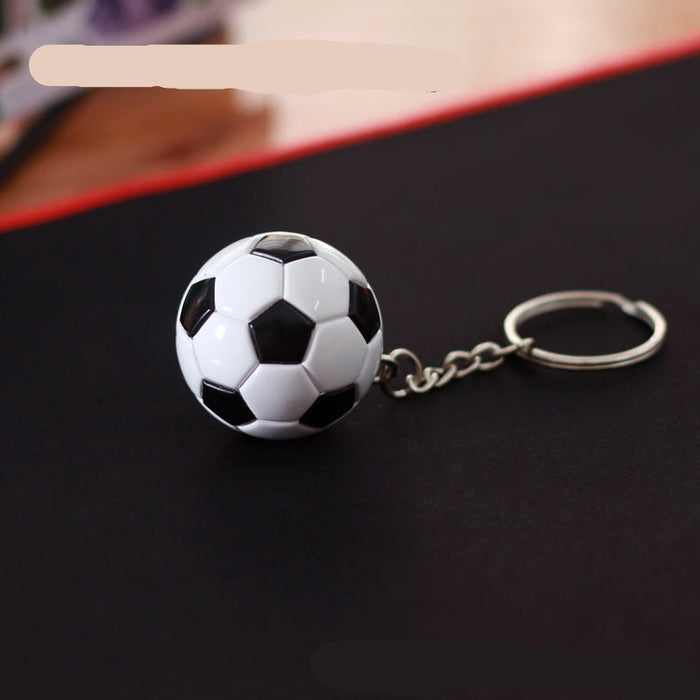 Wholesale Basketball  Simulation Keychain Volleyball Pendant Football  Baseball Keychain
