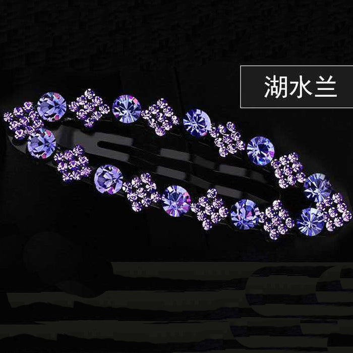 Wholesale Diamond Crystal Alloy Hairpin JDC-HC-GuoQY001