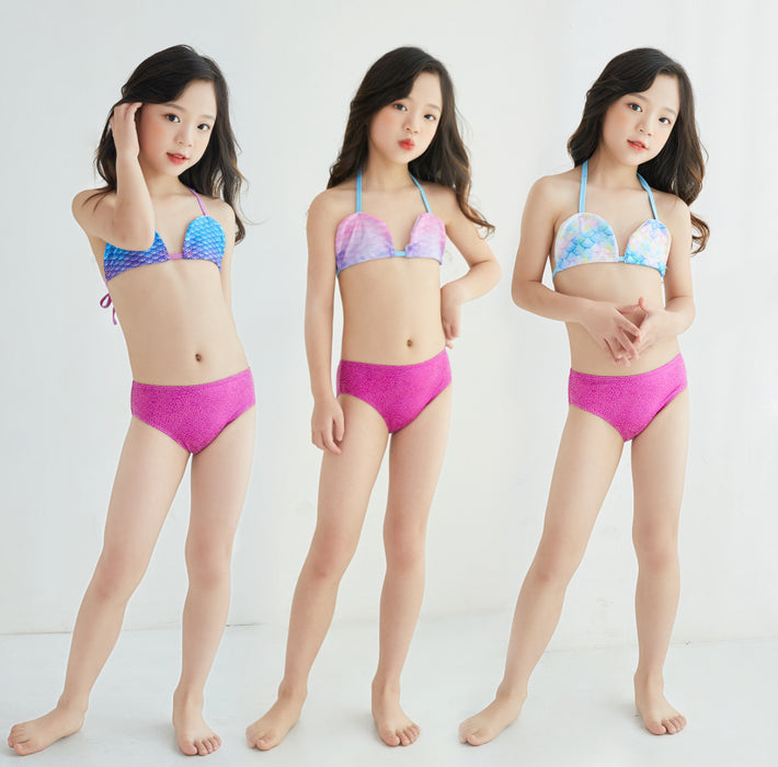 Wholesale Children's swimsuit, girls' swimsuit, cute bikini set, split piece