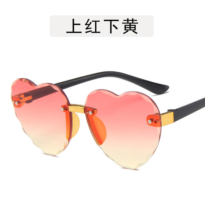 Wholesale New Children's Sunglasses Trendy Love Baby Sunglasses Cute Sunglasses Retro Sunglasses