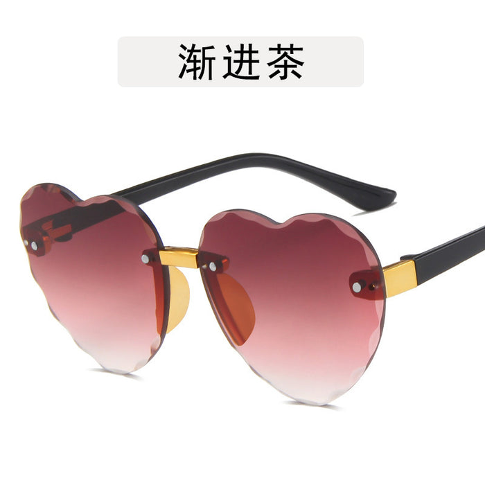 Wholesale New Children's Sunglasses Trendy Love Baby Sunglasses Cute Sunglasses Retro Sunglasses