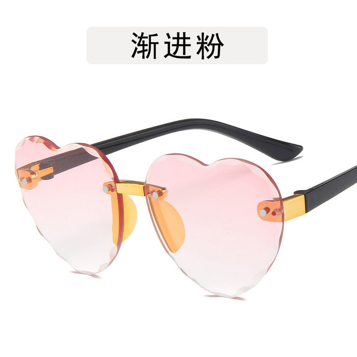 Wholesale New Children's Sunglasses Trendy Love Baby Sunglasses Cute Sunglasses Retro Sunglasses