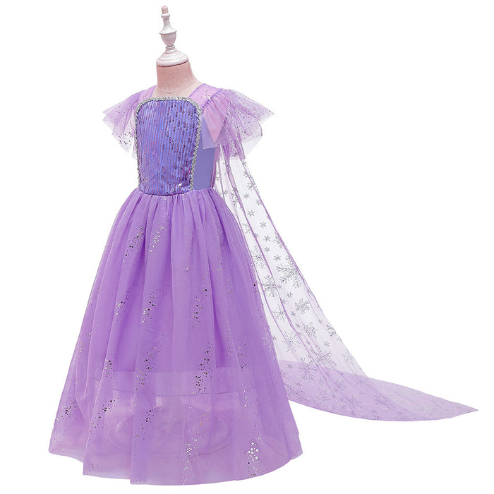 Wholesale Mesh Puffy Princess Florist Dress Aisha Dress Children's Children's Costume