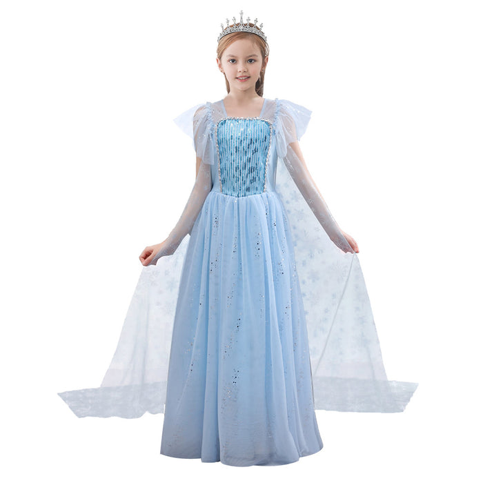 Wholesale Mesh Puffy Princess Florist Dress Aisha Dress Children's Children's Costume