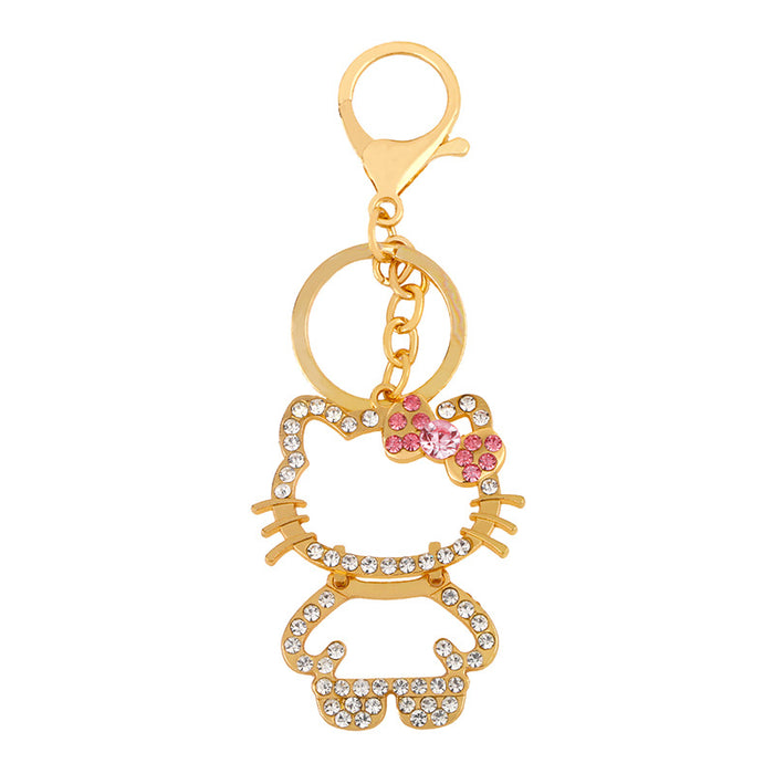 Wholesale Rhinestone Car Keychain for Women JDC-KC-AS006