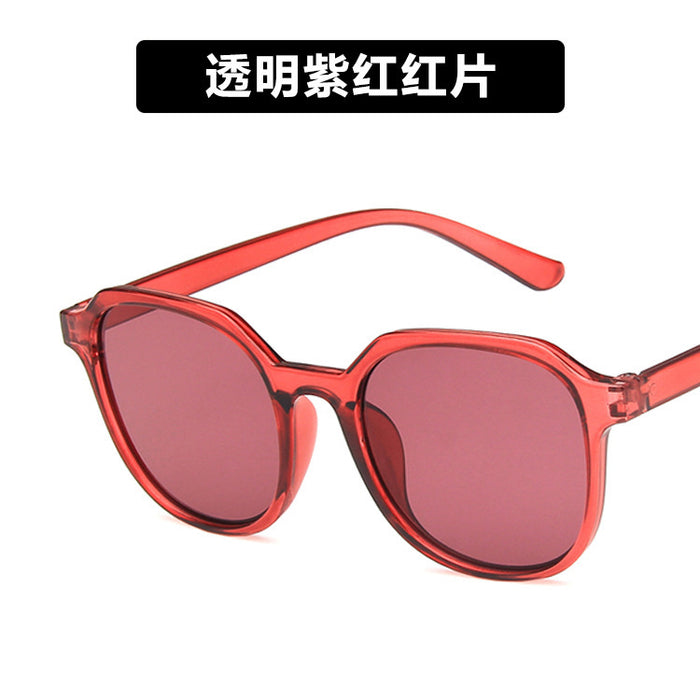 Wholesale Irregular polygon large frame flat lens retro flat lens frame