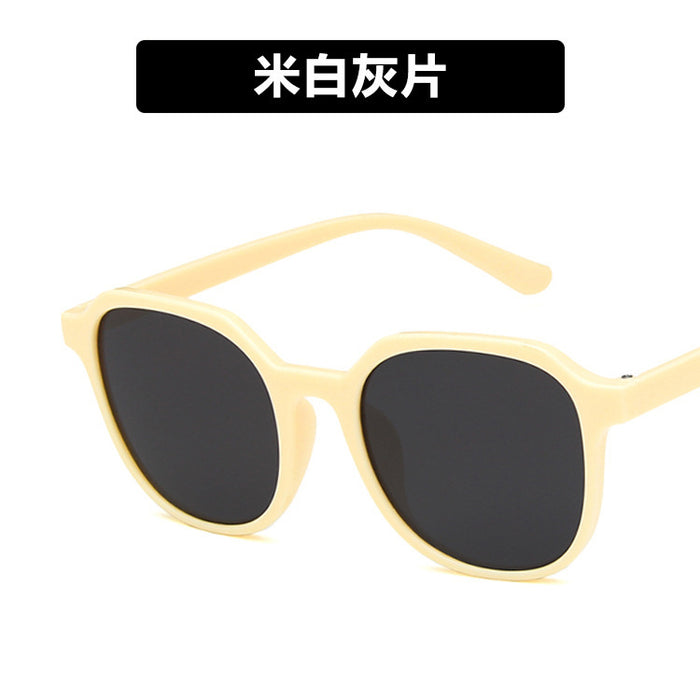 Wholesale Irregular polygon large frame flat lens retro flat lens frame