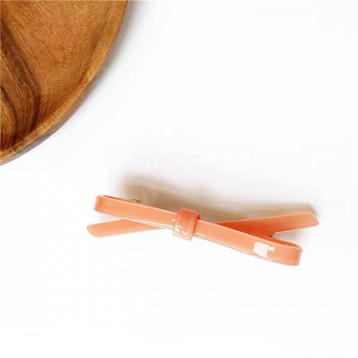 Wholesale Bow Hairpin Acetic Acid Hairpin Back Head Clip Hair Accessories