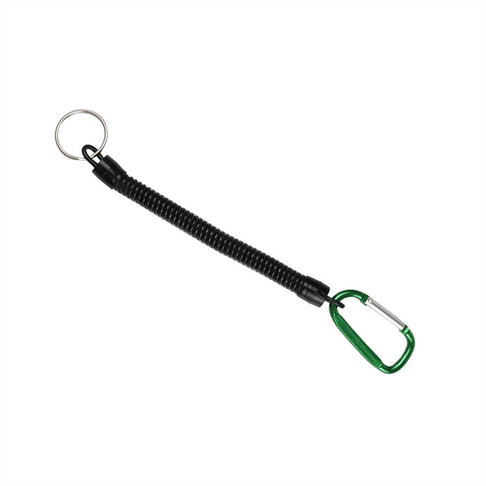 Wholesale Polyester Retractable Fishing Rope Keychain JDC-KC-HouJia004