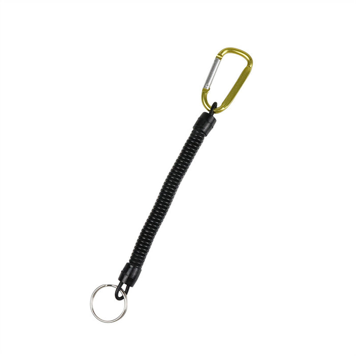 Wholesale Polyester Retractable Fishing Rope Keychain JDC-KC-HouJia004