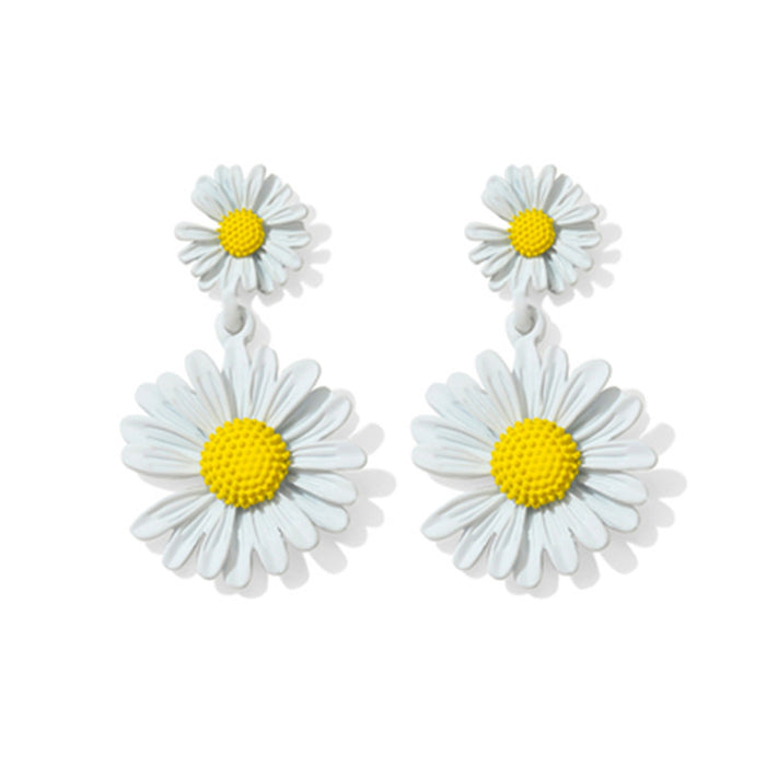 Wholesale Minimalist and Personalized Earrings, Female Flower Earrings, Small and Fresh Earrings