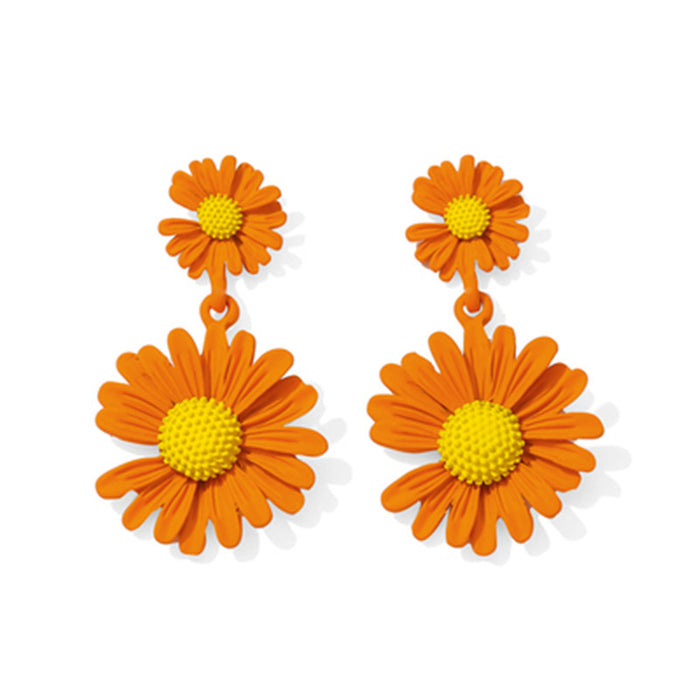 Wholesale Minimalist and Personalized Earrings, Female Flower Earrings, Small and Fresh Earrings