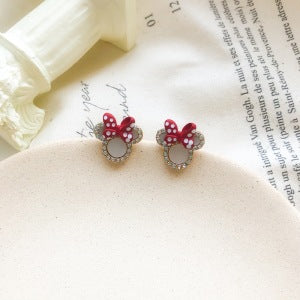 Wholesale Alloy Bow Earrings JDC-ES-SM006