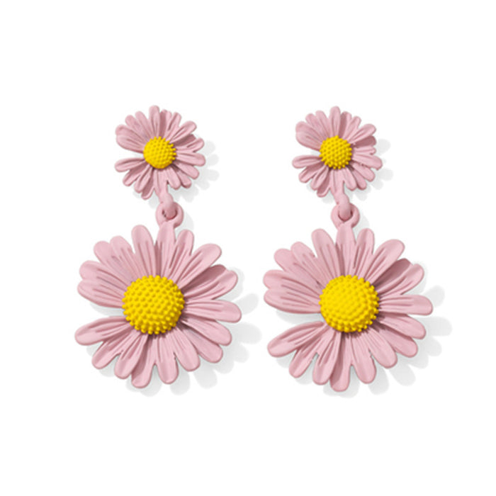 Wholesale Minimalist and Personalized Earrings, Female Flower Earrings, Small and Fresh Earrings