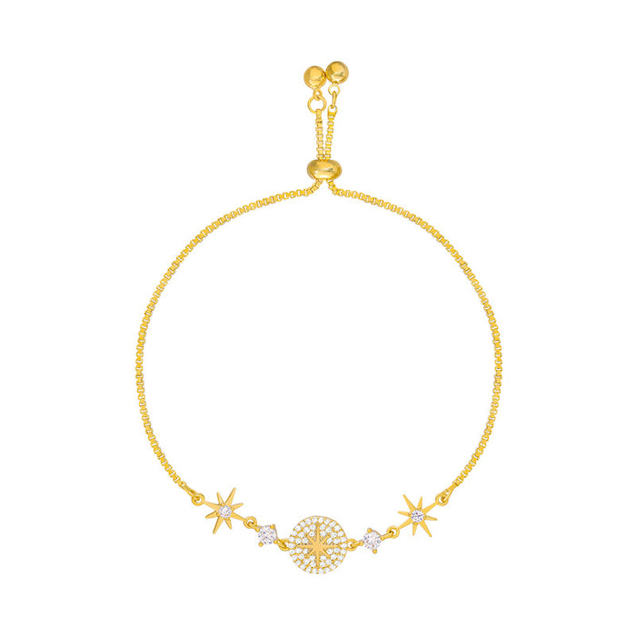 Wholesale Fashionable temperament, adjustable pull-out bracelet, simple design, titanium steel bracelet, bracelet accessories