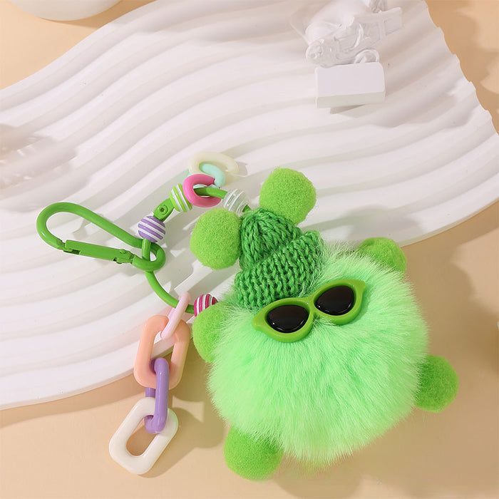 Wholesale Cartoon Cute Plush Keychains JDC-KC-Jinqian002