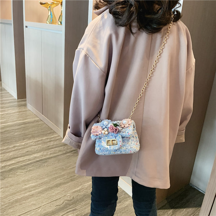 Wholesale Children's Bags Handbags Cute Princess Shoulder Bag JDC-SD-Yubei004