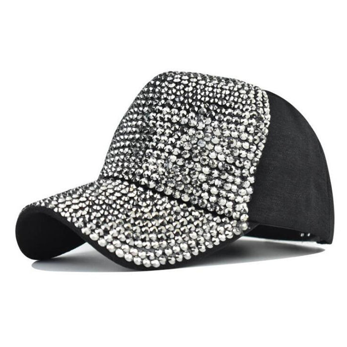 Wholesale Fully diamond breathable baseball cap for sun protection outdoor use
