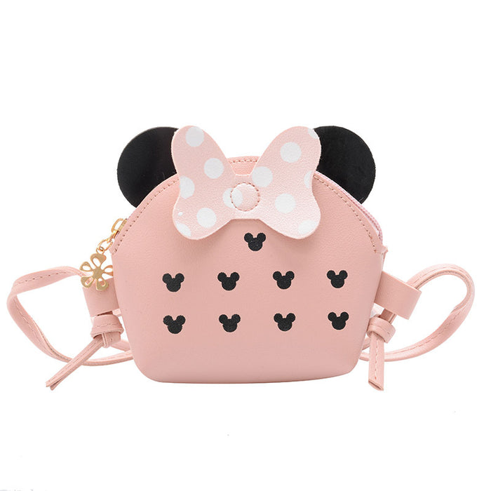 Wholesale Autumn and Winter Children's Bag Crossbody Shoulder Bag Girls Princess Cute Cartoon Bag Mini Bag