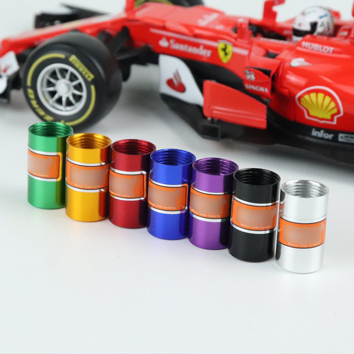 Wholesale Foreign trade hot sale key chain creative metal turbine cartoon auto parts nitrogen bottle key chain