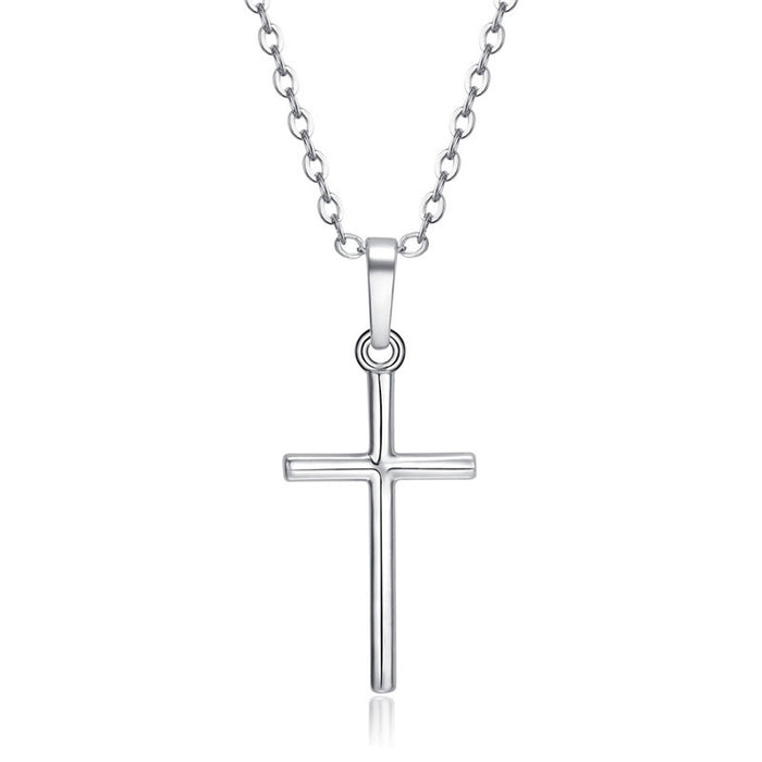 Wholesale Fashion cross pendant necklace, personalized and simple necklace, long pendant, collarbone chain