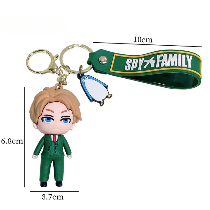 Wholesale Cartoon Silicone Doll Keychain JDC-KC-QiChao035