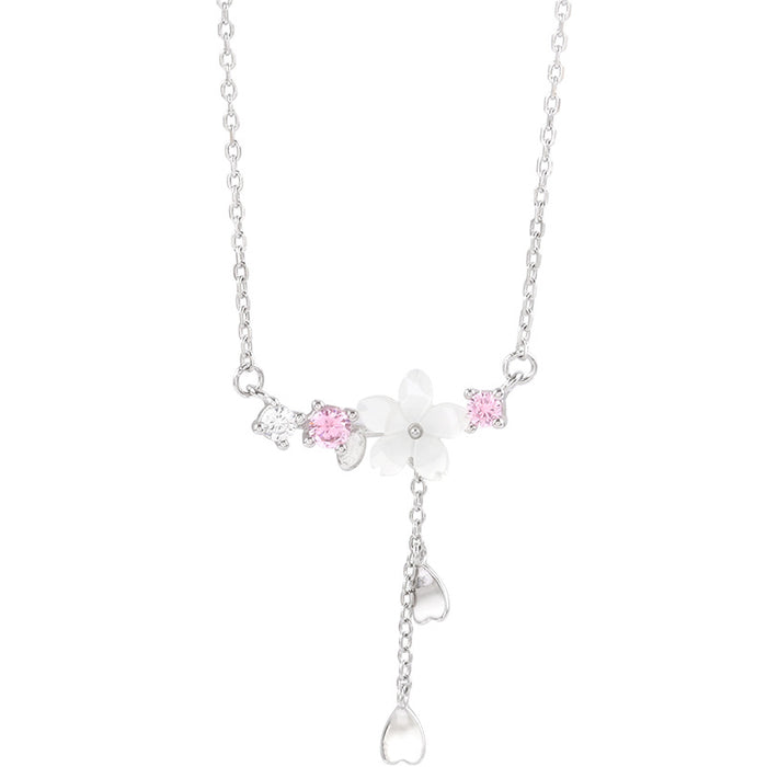 Wholesale Sakura necklace design temperament collarbone chain