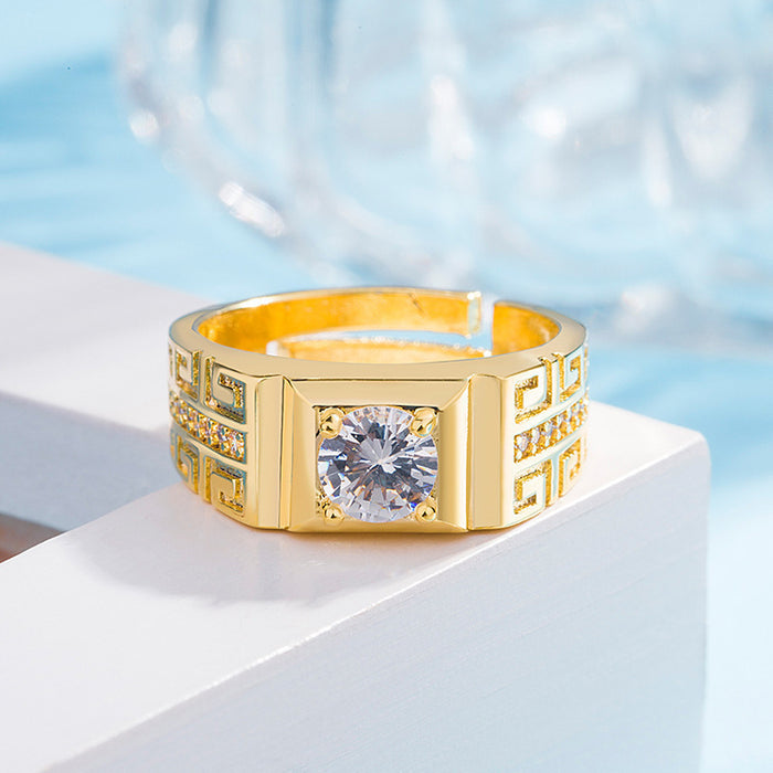 Wholesale Moissanite Eight Hearts and Eight Arrows Ring for Women One Carat Simple Classic Six-Claw Wedding Ring