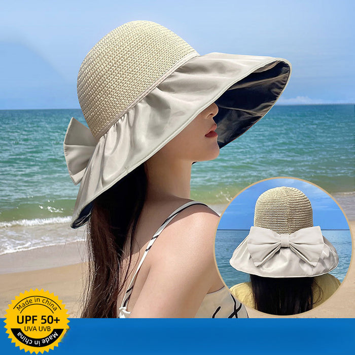 Wholesale Black Plastic Sun Hat with Wide Brim Sun Hat JDC-HT-PX007