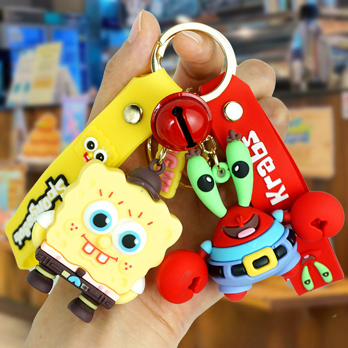 Wholesale Cartoon Silicone Doll Keychain JDC-KC-Yexiang005