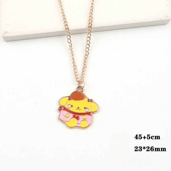 Wholesale Cartoon Alloy Pendant Necklace JDC-NE-FuYu015